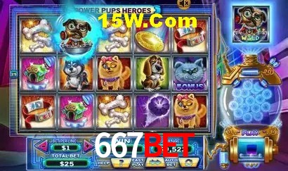 Biblioteca de slots populares na 667Bet